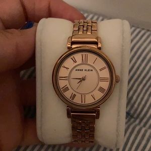Anne Klein watch rose gold new !